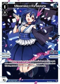 Mikomiko Kirakkira (Parallel Foil) - Welcome Back Diva -Lostorage- - WIXOSS card