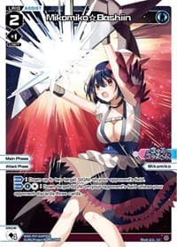 Mikomiko Bashiin (Parallel Foil) - Welcome Back Diva -Lostorage- - WIXOSS card