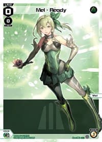 Mel - Ready (Parallel Foil) - Welcome Back Diva -Lostorage- - WIXOSS card