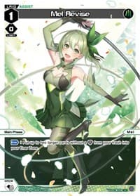 Mel Revise (Parallel Foil) - Welcome Back Diva -Lostorage- - WIXOSS card