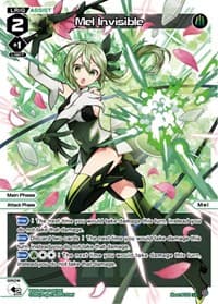 Mel Invisible (Parallel Foil) - Welcome Back Diva -Lostorage- - WIXOSS card