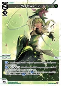Mel Overrun (Parallel Foil) - Welcome Back Diva -Lostorage- - WIXOSS card