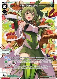 Mel Present (Parallel Foil) - Welcome Back Diva -Lostorage- - WIXOSS card