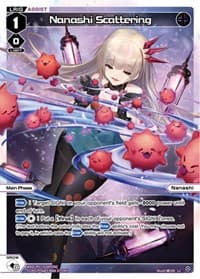 Nanashi Scattering (Parallel Foil) - Welcome Back Diva -Lostorage- - WIXOSS card