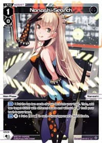 Nanashi Search (Parallel Foil) - Welcome Back Diva -Lostorage- - WIXOSS card