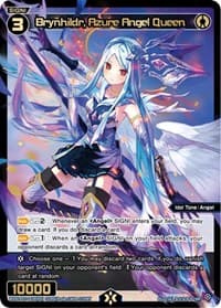 Brynhildr, Azure Angel Queen (SRP) - Welcome Back Diva -Lostorage- - WIXOSS card
