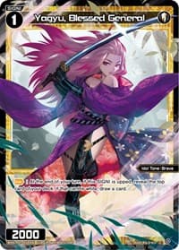 Yagyu, Blessed General (Parallel Foil) - Welcome Back Diva -Lostorage- - WIXOSS card