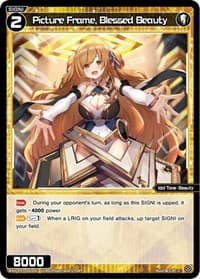 Picture Frame, Blessed Beauty - Welcome Back Diva -Lostorage- - WIXOSS card