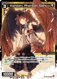 Karaten, Phantom Spirit (Parallel Foil) - Welcome Back Diva -Lostorage- - WIXOSS card