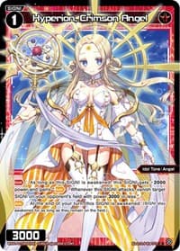 Hyperion, Crimson Angel (Parallel Foil) - Welcome Back Diva -Lostorage- - WIXOSS card
