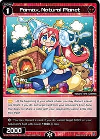 Fornax, Natural Planet - Welcome Back Diva -Lostorage- - WIXOSS card