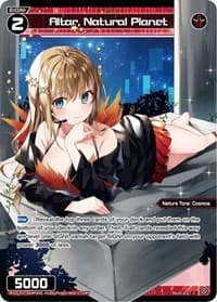 Altar, Natural Planet (Parallel Foil) - Welcome Back Diva -Lostorage- - WIXOSS card