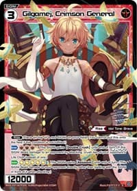 Gilgamej, Crimson General (Parallel Foil) - Welcome Back Diva -Lostorage- - WIXOSS card