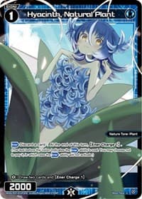 Hyacinth, Natural Plant (Parallel Foil) - Welcome Back Diva -Lostorage- - WIXOSS card