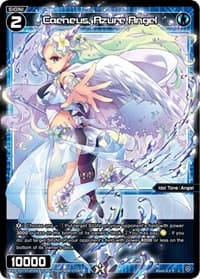 Caeneus, Azure Angel (Parallel Foil) - Welcome Back Diva -Lostorage- - WIXOSS card