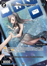 In, Natural Element (Parallel Foil) - Welcome Back Diva -Lostorage- - WIXOSS card