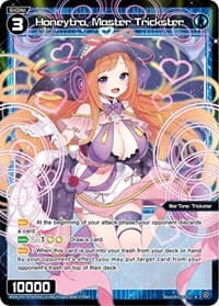 Honeytra, Master Trickster (Parallel Foil) - Welcome Back Diva -Lostorage- - WIXOSS card