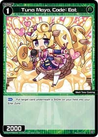 Tuna Mayo, Code: Eat - Welcome Back Diva -Lostorage- - WIXOSS card