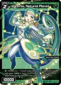 Lacerta, Natural Planet (Parallel Foil) - Welcome Back Diva -Lostorage- - WIXOSS card
