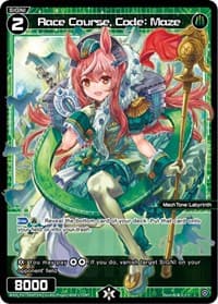 Race Course, Code: Maze (Parallel Foil) - Welcome Back Diva -Lostorage- - WIXOSS card