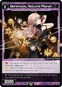 Berenices, Natural Planet - Welcome Back Diva -Lostorage- - WIXOSS card