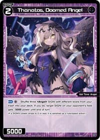 Thanatos, Doomed Angel - Welcome Back Diva -Lostorage- - WIXOSS card