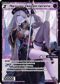 Agravain, Doomed General (Parallel Foil) - Welcome Back Diva -Lostorage- - WIXOSS card
