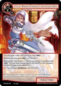 Cecilia, Warring Punisher of the Solaris Order - The War of the Suns - Force of Will card