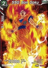 SSG Son Goku - Power Absorbed - Dragon Ball Super: Masters card