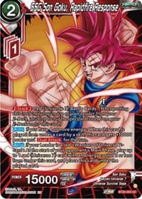 SSG Son Goku, Rapidfire Response - Power Absorbed - Dragon Ball Super: Masters card