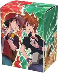 Pokemon Center Japan Exclusive: Red and Green Deck Box - Pokemon International Deck Boxes - Deck Boxes card