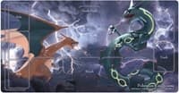 Pokemon TCG: Pokemon Center Japan Exclusive Charizard VS Rayquaza Playmat - Pokemon International Playmats - Playmats card