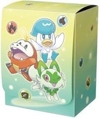 Pokemon Center Japan Exclusive: Sprigatito, Fuecoco & Quaxly Deck Box - Pokemon International Deck Boxes - Deck Boxes card