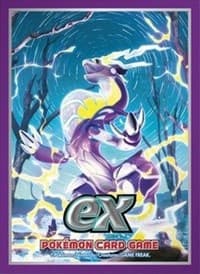 Pokemon TCG: Pokemon Center Japan Exclusive Card Sleeves - Miraidon Violet ex (64-Pack) - Pokemon International Card Sleeves - Card Sleeves card
