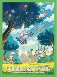 Pokemon TCG: Pokemon Center Japan Exclusive Card Sleeves - Magnezone's Evolution (64-Pack) - Pokemon International Card Sleeves - Card Sleeves card