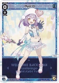 Aya! 0 (Prerelease Party) - Promo Cards - WIXOSS card