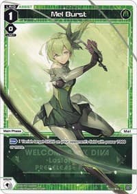 Mel Burst (Prerelease Party) - Promo Cards - WIXOSS card