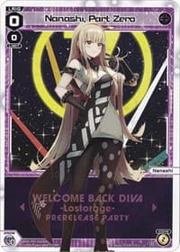 Nanashi, Part Zero (Prerelease Party) - Promo Cards - WIXOSS card