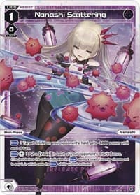 Nanashi Scattering (Prerelease Party) - Promo Cards - WIXOSS card