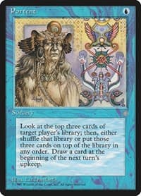 Portent - Ice Age - Magic: The Gathering card