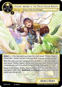 Olgaria, Member of the Twelve Sacred Knights - The War of the Suns - Force of Will card