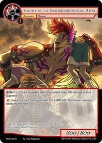 Flighter of the Underground Fighting Arena - The War of the Suns - Force of Will card