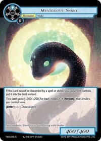 Mysterious Snake - The War of the Suns - Force of Will card