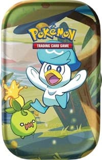 Paldea Friends Mini Tin [Quaxly & Smoliv] - Miscellaneous Cards & Products - Pokemon card