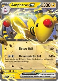 Ampharos ex - 016 - SV: Scarlet & Violet Promo Cards - Pokemon card