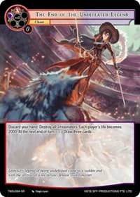 The End of the Undefeated Legend - The War of the Suns - Force of Will card