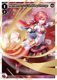 Ril, Memory of Seeking Change (LR) - Welcome Back Diva -Lostorage- - WIXOSS card