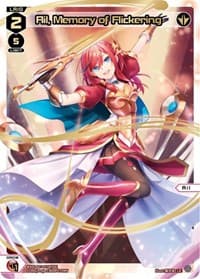 Ril, Memory of Flickering (LR) - Welcome Back Diva -Lostorage- - WIXOSS card