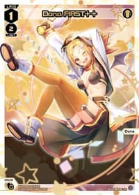 Dona FIRST++ (LR) - Welcome Back Diva -Lostorage- - WIXOSS card