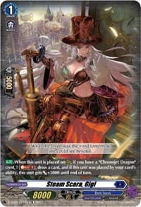 Steam Scara, Gigi - D-SS03: Stride Deckset -Chronojet- - Cardfight Vanguard card
